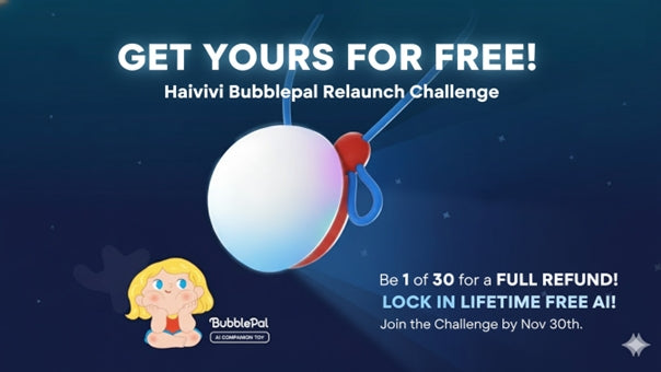 Join the Challenge, Get a Haivivi for FREE!