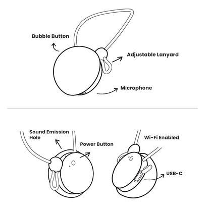 BubblePal AI Companion Toy